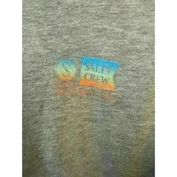 Salty Crew Long Sleeve Crop Tee Short Size Women’s Small - Picture 4 of 8